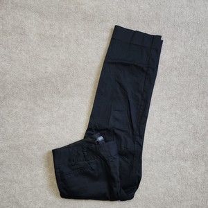 The Limited Drew Fit Cropped Pants Womens SIze 10 Black Straight Leg Stretch